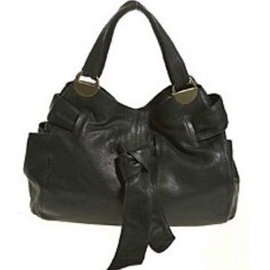 Kooba Black Elisha Bow Purse